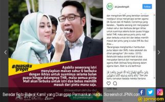 Beredar Foto Ridwan Kamil yang Dianggap Permainkan Hadis - JPNN.com