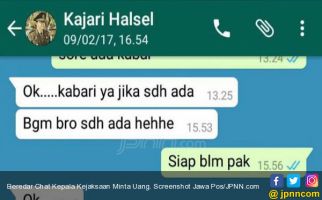 Chat Kepala Kejaksaan Minta Uang, Pengamat: Ini Pelanggaran, Jangan Didiamkan - JPNN.com