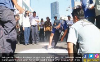 Proyek Trem Surabaya, Mulai Lakukan Marking Jalur - JPNN.com