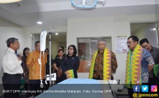 BURT Pastikan RS Sentra Medika Mataram Siap Layani Dewan - JPNN.com