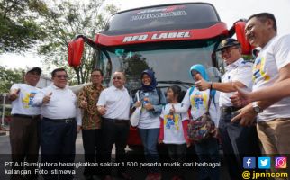 AJ Bumiputera Berangkatkan Ribuan Pemudik dari Berbagai Kalangan - JPNN.com