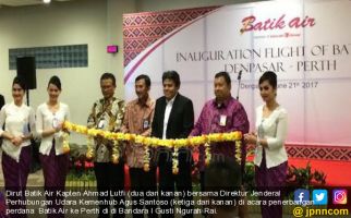 Batik Air Terbang Perdana Bali ke Perth, Layani Penerbangan 2 Kali per Hari - JPNN.com