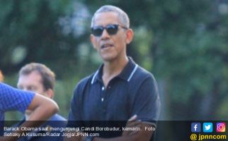 Begini Permintaan Obama saat ke Candi Borobudur - JPNN.com