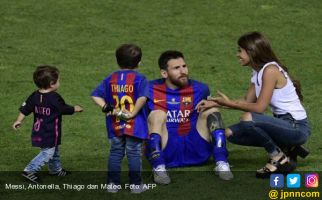 Ooh Romantisnya Kisah Messi dan Antonella, Cinta pada Pandangan Pertama... - JPNN.com