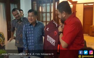 Lawan Persib, JK Pompa Semangat PSM Makassar - JPNN.com