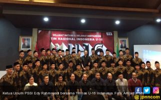 Edy Rahmayadi Tularkan Semangat Berani dan Pantang Menyerah pada Timnas U-16 - JPNN.com