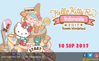 Usung Tema Sweets Wonderland, Hello Kitty Run Kembali ke Indonesia - JPNN.com