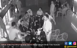 Heboh Video Pria Mirip Kapolres Cekoki Warga dengan Miras - JPNN.com