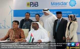 Gandeng PJB, Masdar Ingin Kembangkan Potensi Energi Terbarukan di Indonesia - JPNN.com