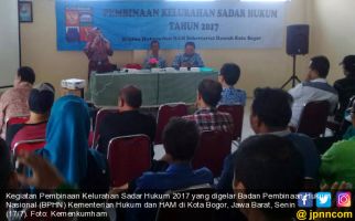 Kemenkumham Bina 10 Kelurahan Sadar Hukum di Bogor - JPNN.com