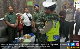 Polantas Dipukul Oknum TNI Hingga Bibir Terluka, Akhirnya…Alhamdulillah - JPNN.com