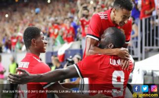 Lukaku dan Rashford Bawa MU Menang di Derby Manchester - JPNN.com