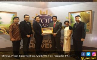 Istimewa, Propan Sabet Top Brand Award 2017 - JPNN.com