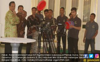 Hebat, Robot Brahmana Karya IST Akprind Wakili Indonesia di Pentas Dunia - JPNN.com