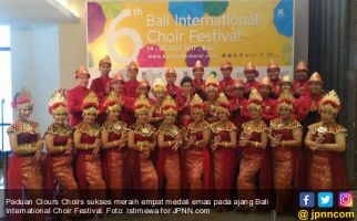 HEBAT! Paduan Colours Choir Sukses Mengharumkan Nama Indonesia di Pentas Dunia - JPNN.com