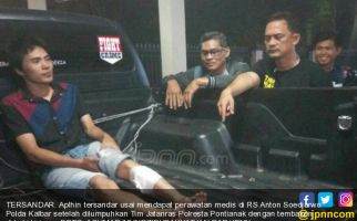 Residivis Pegangi Kakinya yang Ditembak Polisi, Tatapannya Hmmm... - JPNN.com