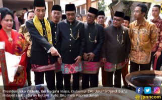 Sambil Nostalgia, Jokowi Pesan Bangun Kampung Betawi - JPNN.com
