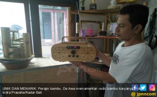 Kreatif Banget, Ada Radio Bambu Made In Bali - JPNN.com