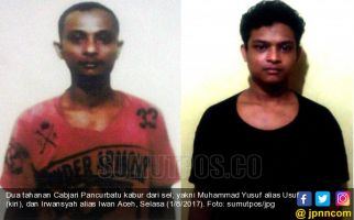 Takut Ditinggalkan Istri, Tahanan Ini Nekat Kabur dari Sel Cabjari Pancurbatu - JPNN.com