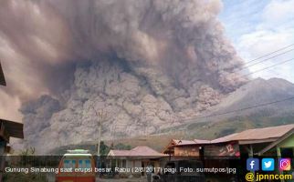 9.965 Hektare Lahan Pertanian Rusak Akibat Erupsi Gunung Sinabung - JPNN.com