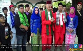 Tim Gowes Touring Pesona Nusantara Disambut Budaya Betawi di Jakarta - JPNN.com