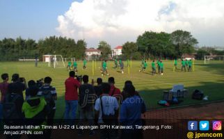 Latihan Timnas U-22, Milla Fokus Taktik dan Motivasi Pemain - JPNN.com