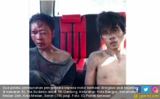 Dua Penggorok Pengendara di Jalan Raya Medan Itu Berhasil Diringkus, Ini Fotonya - JPNN.com