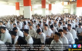 UNM Mengaji, Menristek: Ini Bagian Pendidikan Karakter - JPNN.com