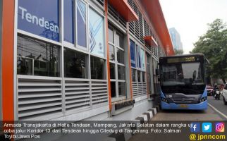 TransJakarta Blok M - Tanah Abang Mulai Beroperasi - JPNN.com