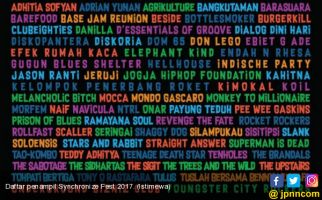 Wow! 78 Band dan Musisi Bakal Tampil di Synchronize Fest 2017 - JPNN.com