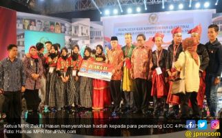 SMAN 3 Tenggarong Juara I LCC 4 Pilar MPR 2017 - JPNN.com