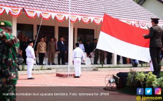 Puluhan Mantan Kombatan Ikuti Upacara Bendera di Lamongan - JPNN.com