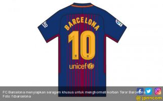 Baju Khusus Barca Untuk Korban Teror Barcelona - JPNN.com