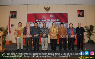 MPR Gelar Seminar Memperkuat Konsistensi Pelaksanaan UUD NRI Tahun 1945 - JPNN.com