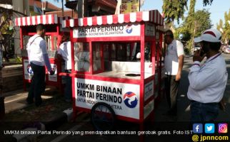 Hary Tanoe Instruksikan Kader Perindo Membagikan Gerobak Dagang - JPNN.com