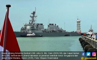 10 Pelaut AS Korban Tabrakan Kapal Perang dengan Tanker Diduga Hanyut ke Bintan - JPNN.com