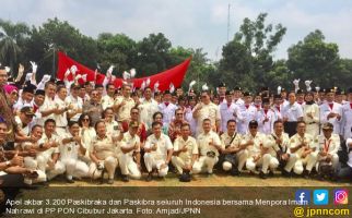Menpora Pimpin Apel Kebangsaan Paskibraka, Spektakuler! - JPNN.com