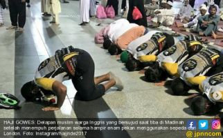 Subhanallah, 8 Muslim Inggris Ini Gowes London-Madinah demi Naik Haji - JPNN.com