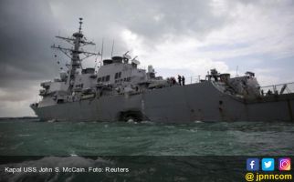 Korban Tabrakan Kapal AS di Singapura Ditemukan - JPNN.com