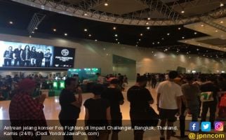 Fans Asal Indonesia Serbu Konser Foo Fighters di Thailand - JPNN.com
