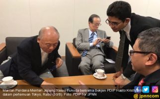 Sekjen PDIP Temui Mantan PM Jepang Yasuo Fukuda, Inilah Hasilnya - JPNN.com