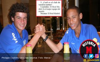 Neymar dan Philippe Coutinho Ingin Bermain di Real Madrid - JPNN.com