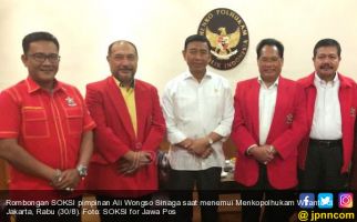 Temui Wiranto, SOKSI Ali Wongso Doakan Presiden Jokowi Bisa Dua Periode - JPNN.com