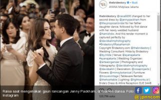 Gaun Pengantin Raisa Bikin Warganet Melongo - JPNN.com