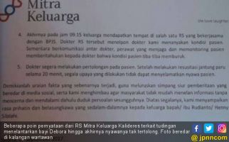 Sanksi untuk RS Mitra Keluarga Kalideres Harus Dijalankan - JPNN.com