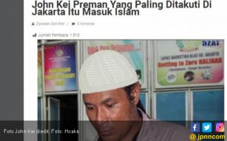 John Kei Dikabarkan jadi Mualaf, Ternyata Foto Editan - JPNN.com