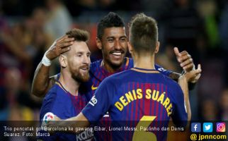 Lionel Messi Catat Rekor, Barca Pesta Gol ke Gawang Eibar - JPNN.com