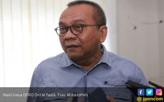 M Taufik Curiga Ketidakbecusan Adhi Karya Sebabkan Bangunan SMAN 96 Roboh - JPNN.com