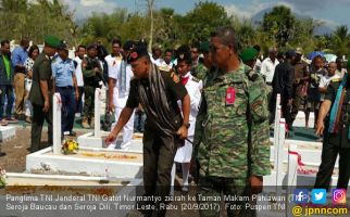 Panglima Ziarah ke TMP Para Prajurit TNI di Timor Leste - JPNN.com