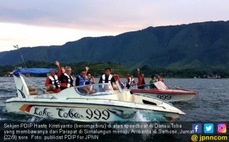 Nikmati Danau Toba, Sekjen PDIP Dorong Warga Peduli Estetika - JPNN.com